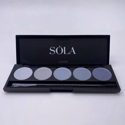 SoLa Гель-лак Palette 15 Grey, 5 цветов, 25мл