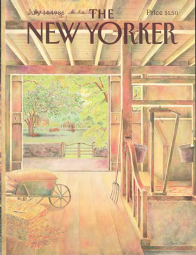 Журнал The New Yorker 14-07-1986