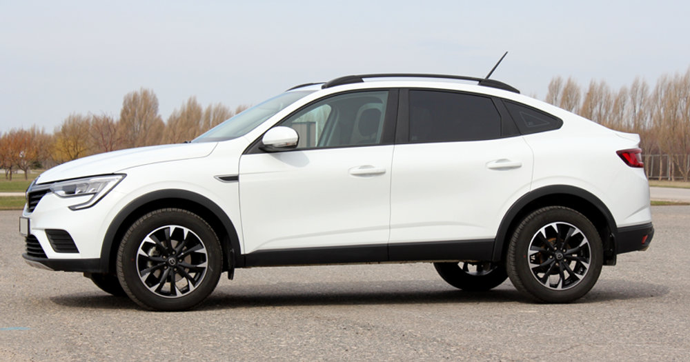 Рейлинги для а/м RENAULT ARKANA (2019-) черный