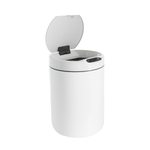 Ведро для мусора сенсорное, круг, Foodatlas JAH-6111, 12 л (белый)