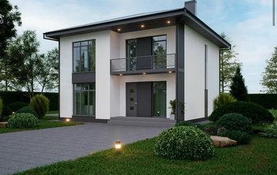 Проект Дома 103 кв. м двухэтажный К-51