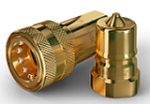 БРС ISO B IRBO BSP 1/4 - D1/4 Розетка (уплотнение Viton, латунь)