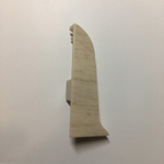 Заглушка левая к плинтусу "LIDER-62" 305 Груша белая