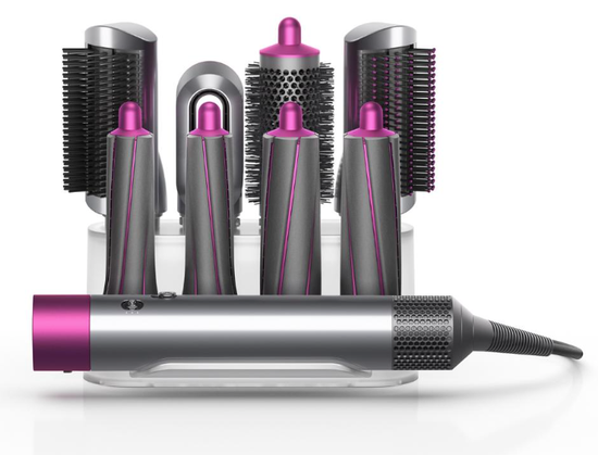 Подставка для укладки Dyson Airwrap™ (белая/фуксия)