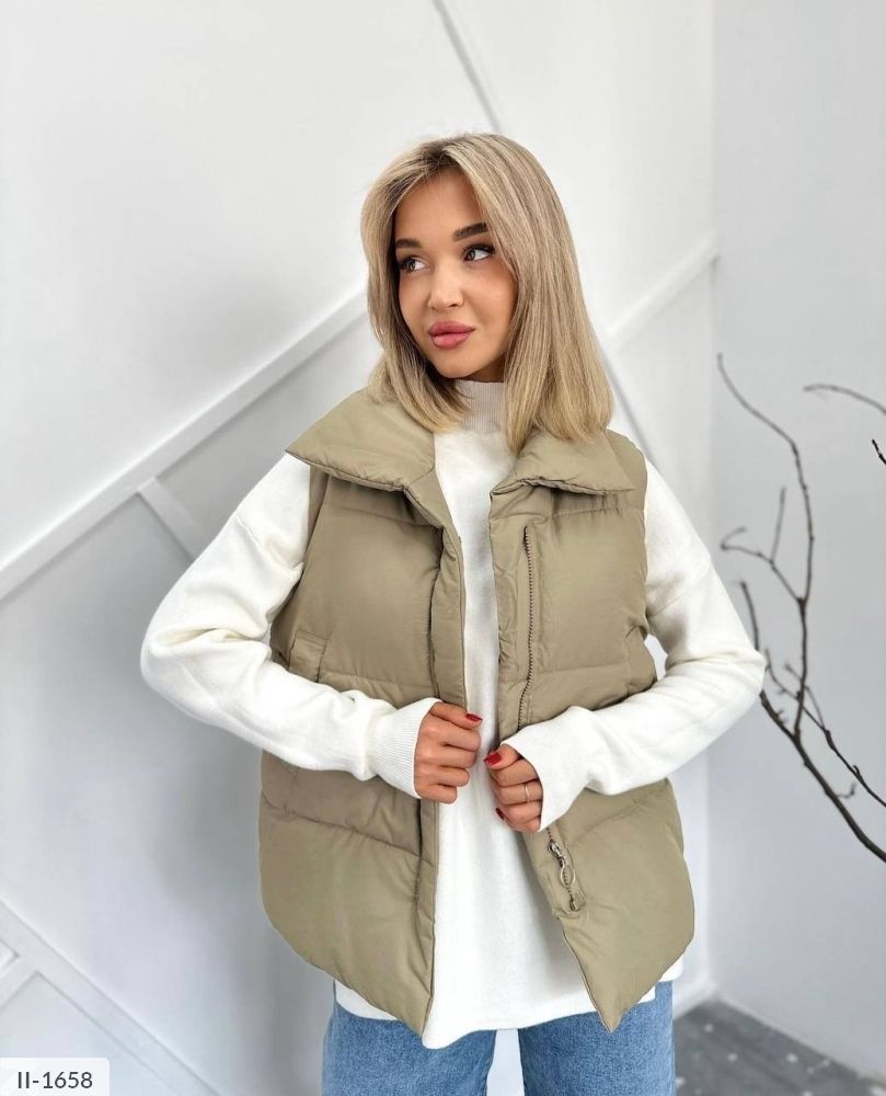 Жилет II-1658 Фабрика Моды