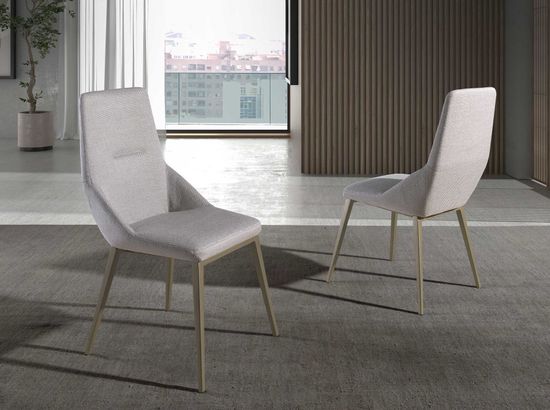 Стул 4132/A137 светло-серый тканевый Испания 