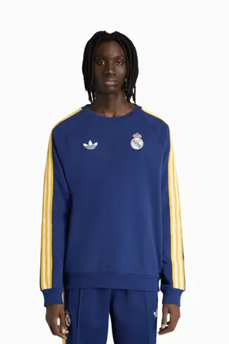 Кофта adidas Real Madrid 25/26 Originals Crew - темно-синий