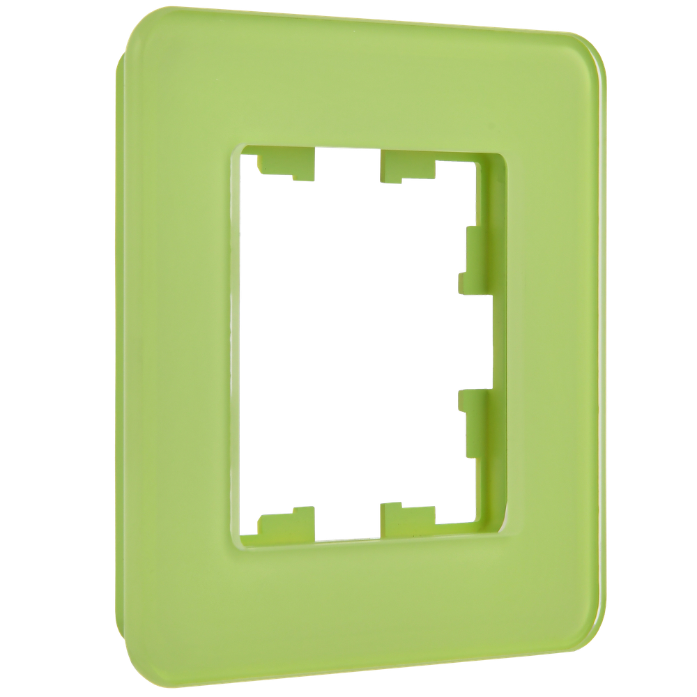 BRITE Рамка 1-местная РУ-1-2-Бр стекло эко грин RE IEK