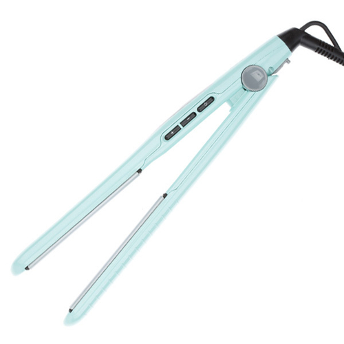 Щипцы для выпрямления волос 25x110мм с терморегулятором Dewal Beauty Dark Charm HI2070-Aqua