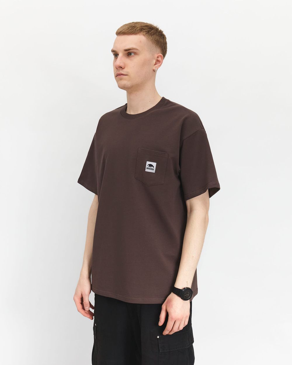 Футболка Anteater Phat Pocket 235 коричневая