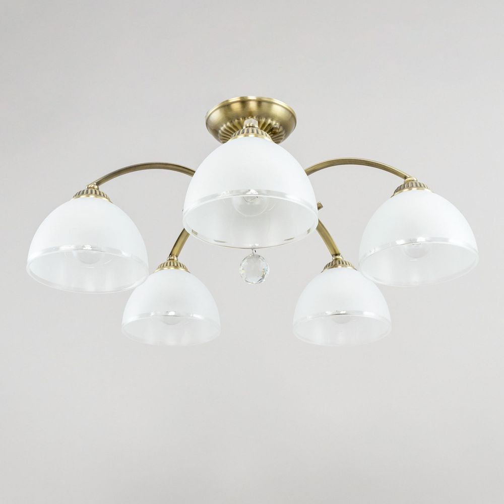 Citilux Франческа CL417153 Люстра потолочная Бронза