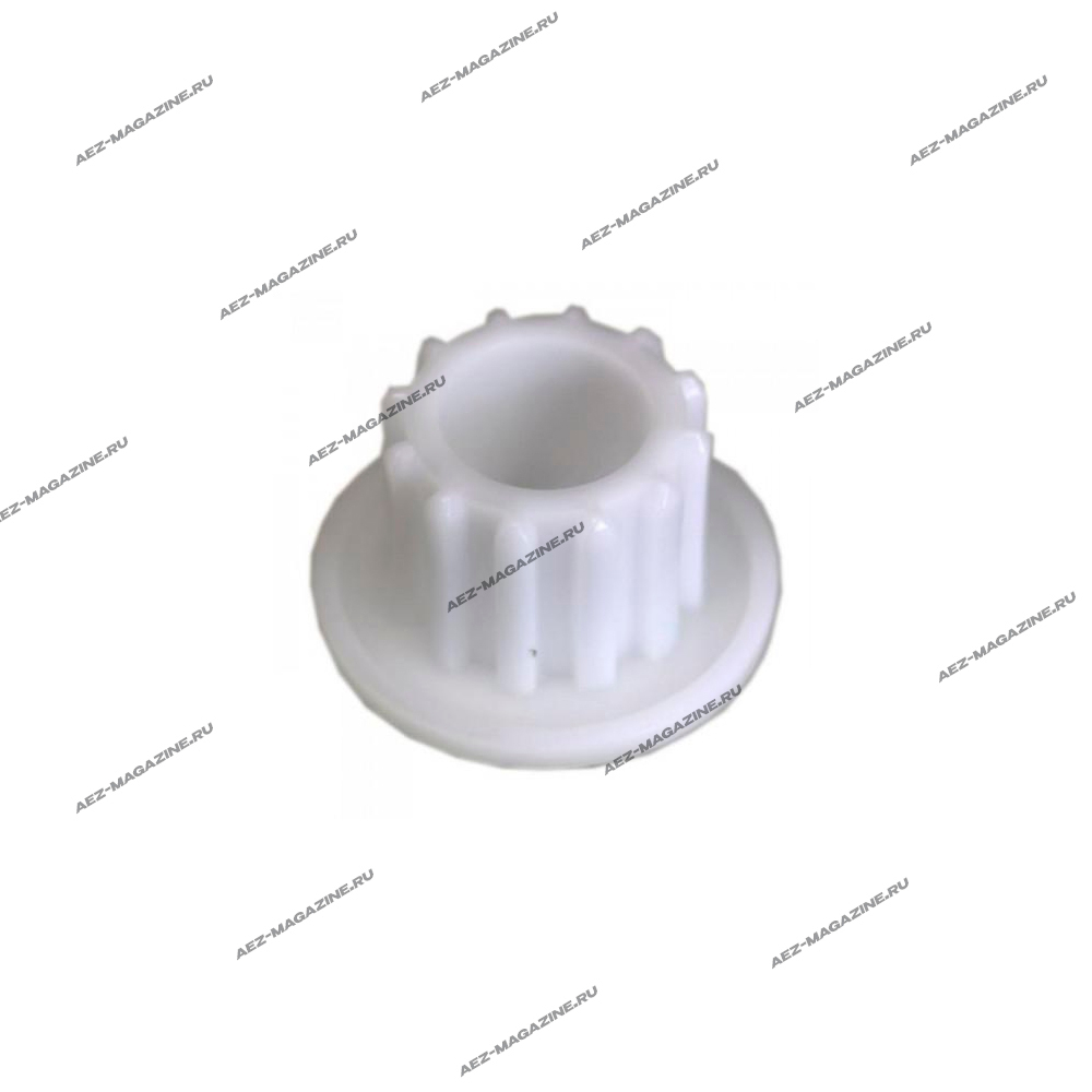 Втулка шнека Zelmer, Philips, 12 зубов, D верха 23мм, D низа 35мм, H-25,7мм, квадрат 14,5х14,5мм