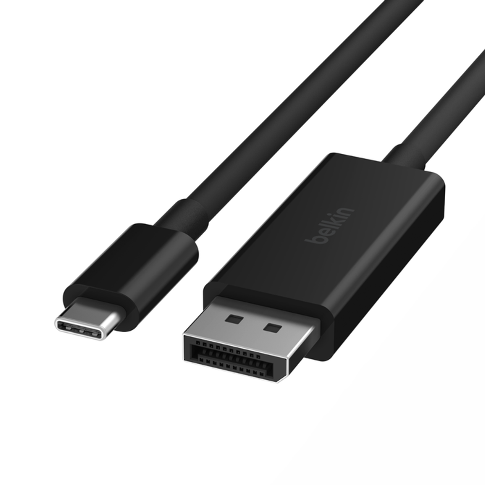 Кабель-адаптер Belkin Connect USB-C — DisplayPort 1.4 (2 м) (AVC014) 8K 60 Гц | 4K 144 Гц