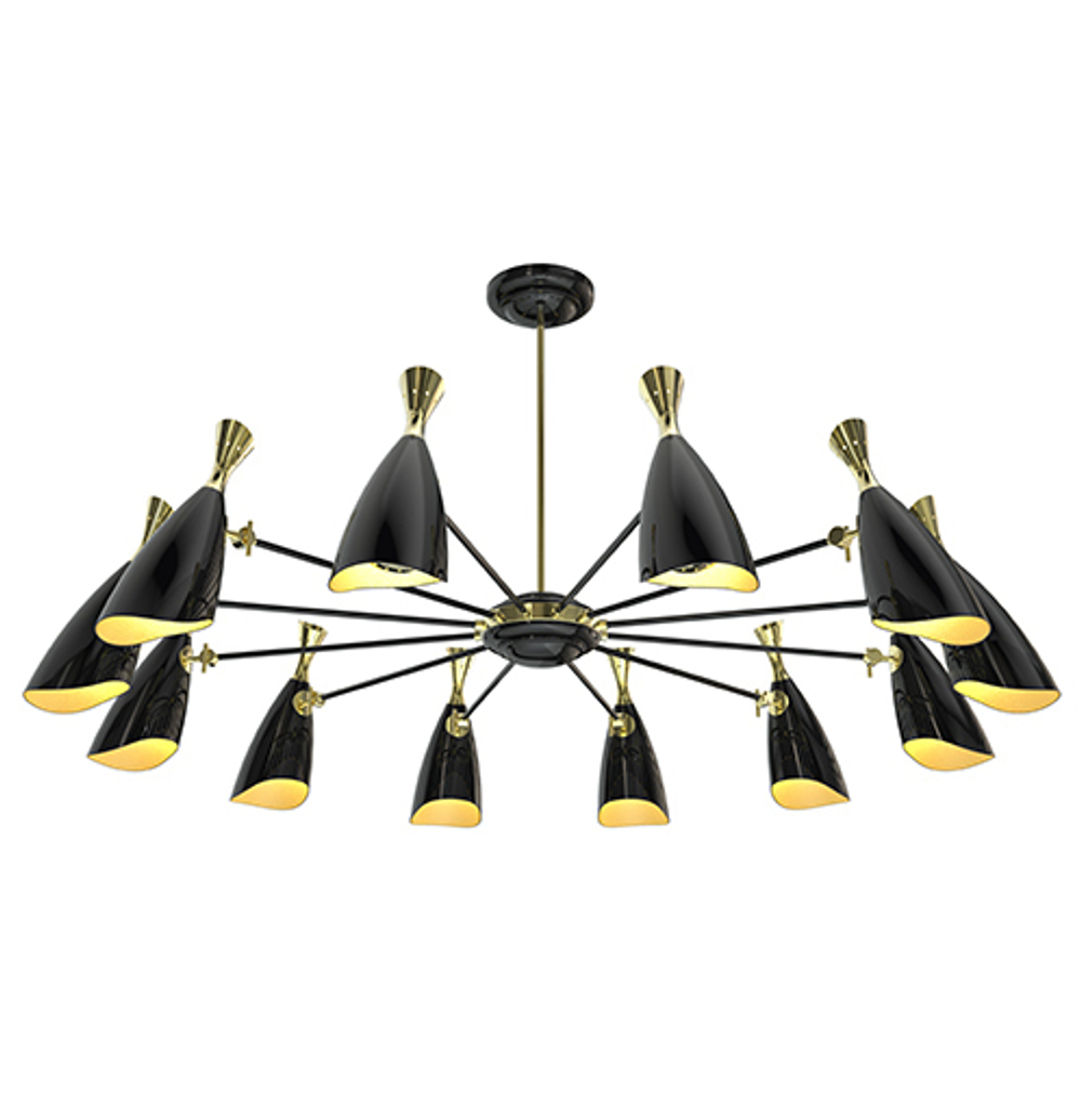 люстра Duke Round 12 D160