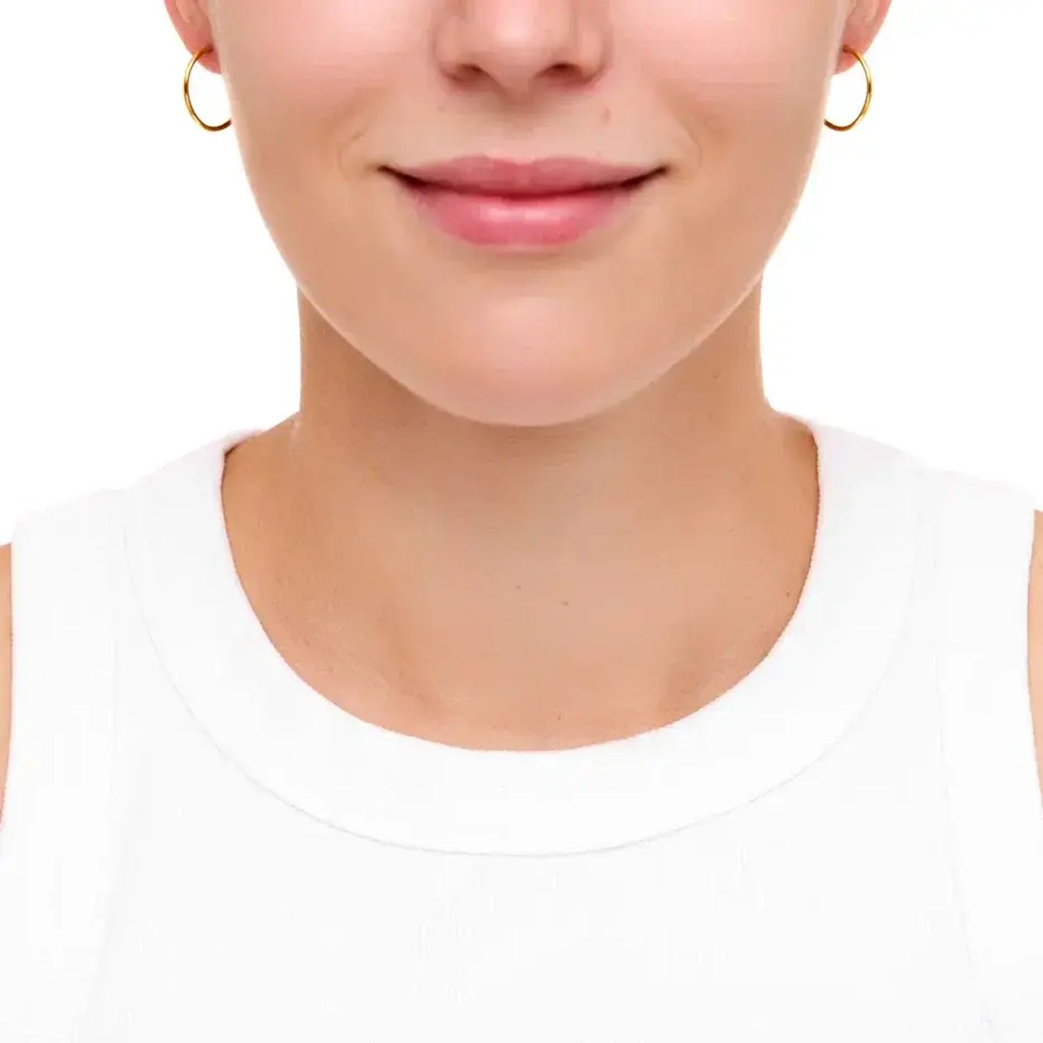 Серьги Gold Congo - 12 mm