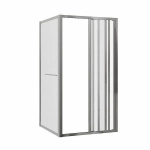Душевой уголок Grossman Alba1 GR-9090Al1 90х90 стекло прозрачное/профиль хром