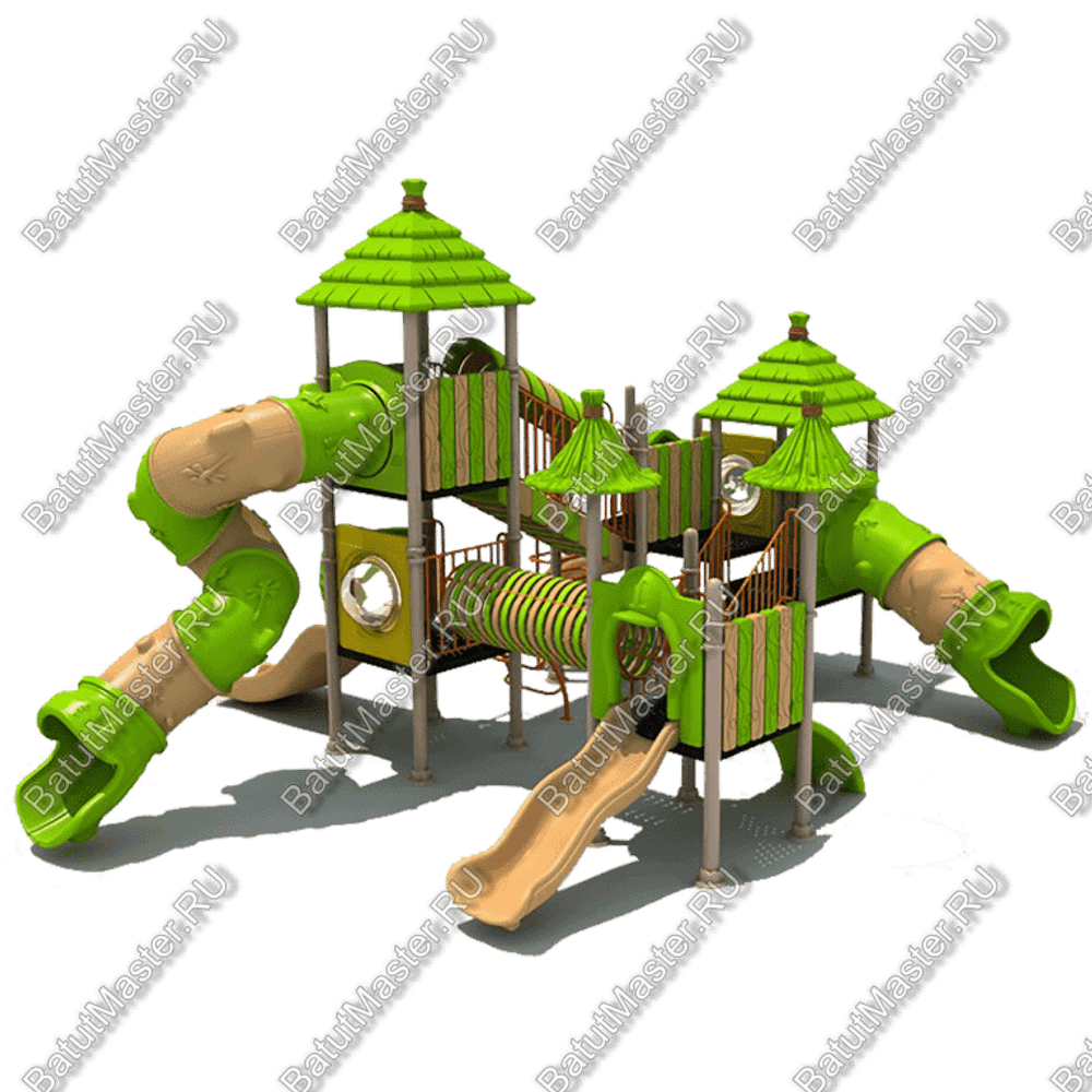 Детская игровая площадка «Зелёная крепость»