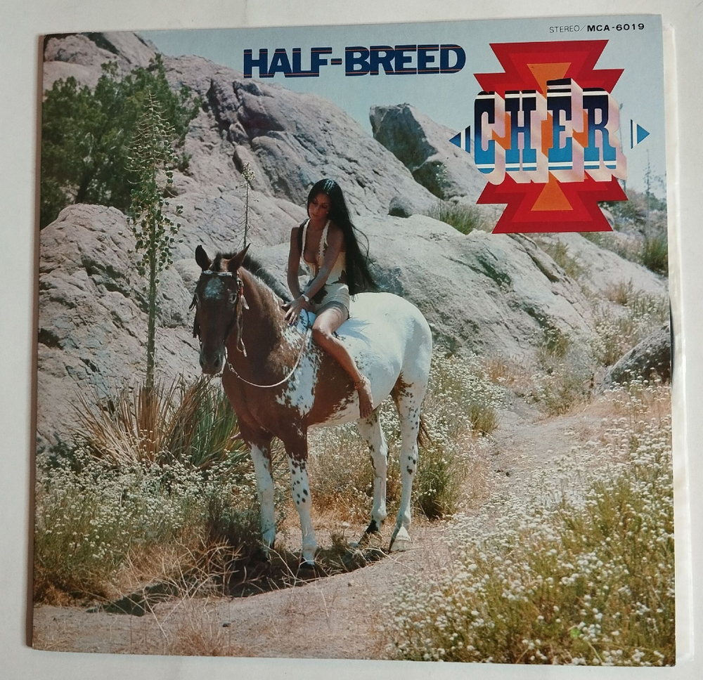 Винтажная виниловая пластинка LP Cher Half Breed (Japan 1973) (No Obi)