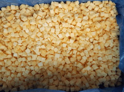 Манго замороженное кубик (вес)