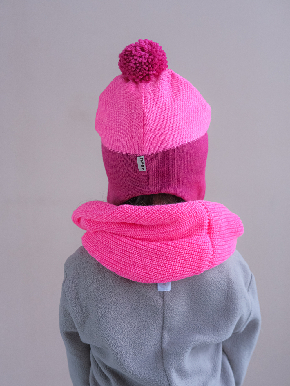 Снуд-резинка вязаный (Флокс)