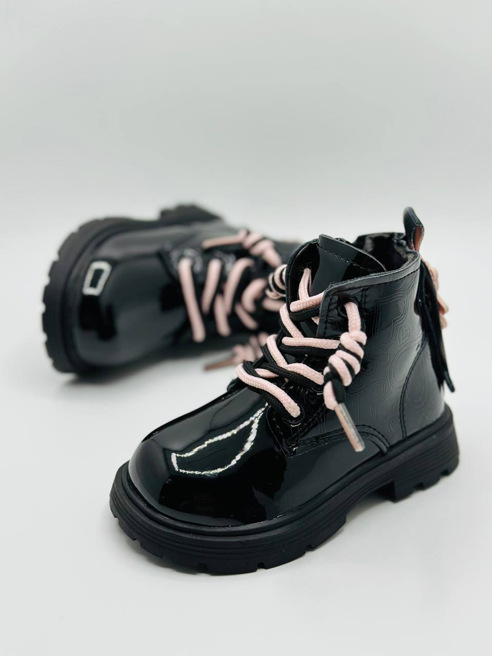 Детские осенние ботинки Buba Black Autumn