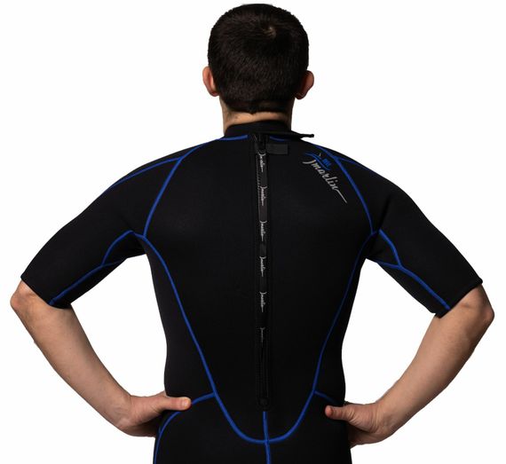 Гидрокостюм мужской Marlin Malibu Shorty Men синий/черный 2,5 мм