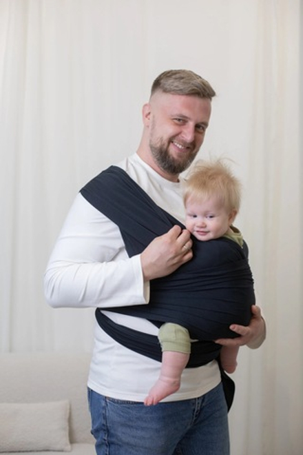 Трикотажный слинг QUICK HUGS,цвет маренго