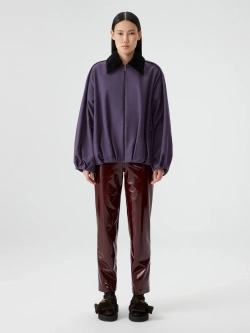 Куртка-бомбер из шерсти OLA OLA