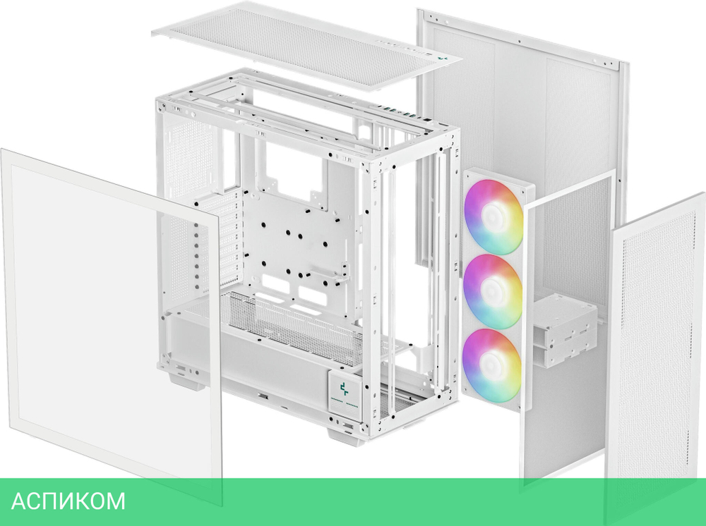 Корпус DeepCool Morpheus WH E-ATX без БП (R-MORPHEUS-WHAPA1-G-1)