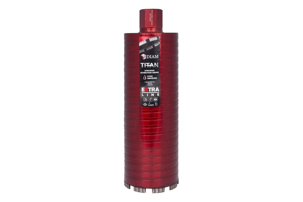 Сверло алмазное САСС Extra Line Titan (112x300 мм; 5 сегментов; 1 1/4UNC) Diam 313027
