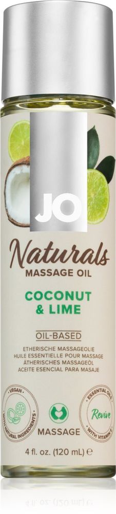 System JO массажное масло NATURALS COCONUT &amp; LIME