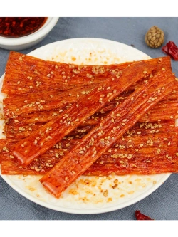 Китайская закуска острые полоски Латяо 76 г * 5 шт