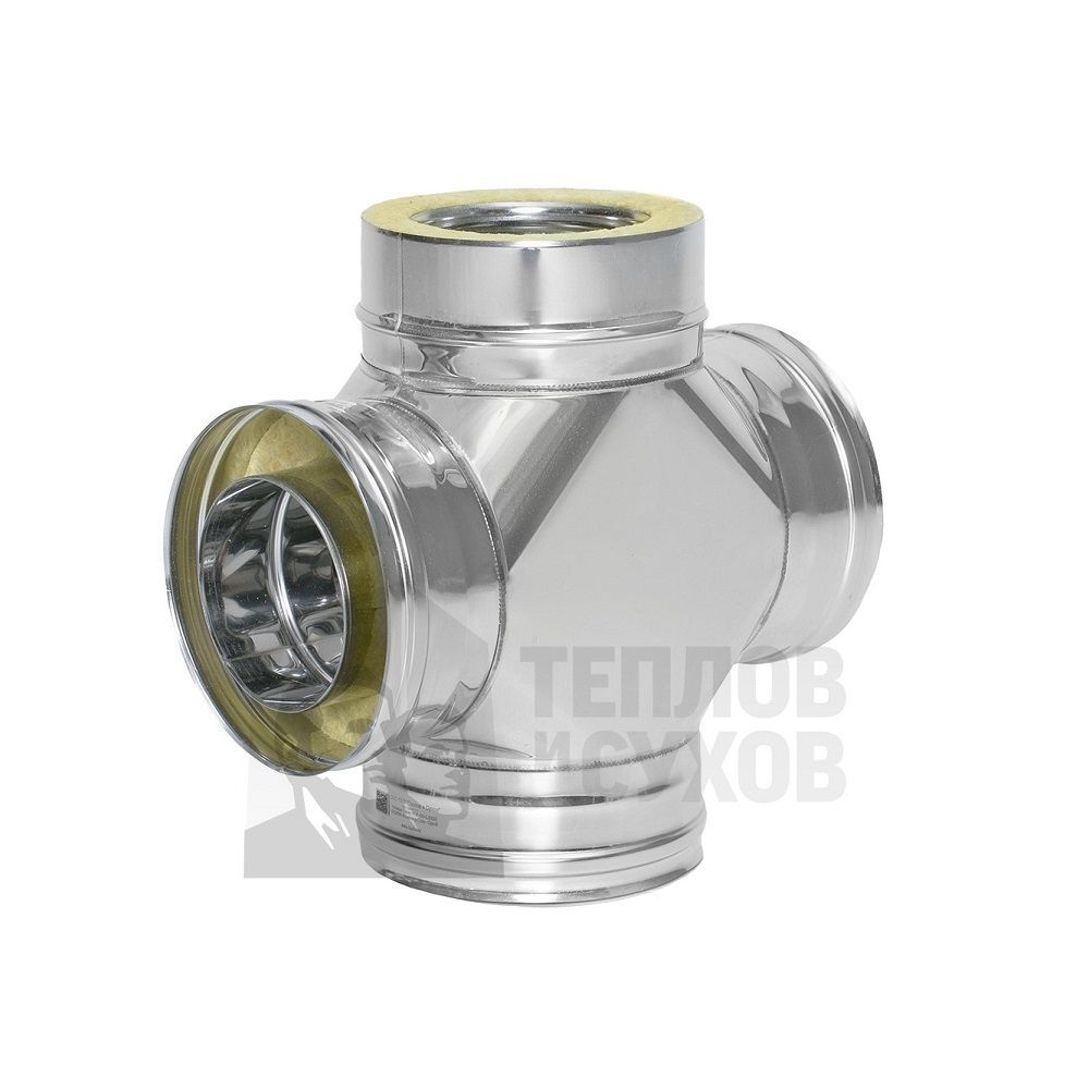 Четверик Термо 87* ТРТ-Р 316-0.5/304 D120/180  с хомутом