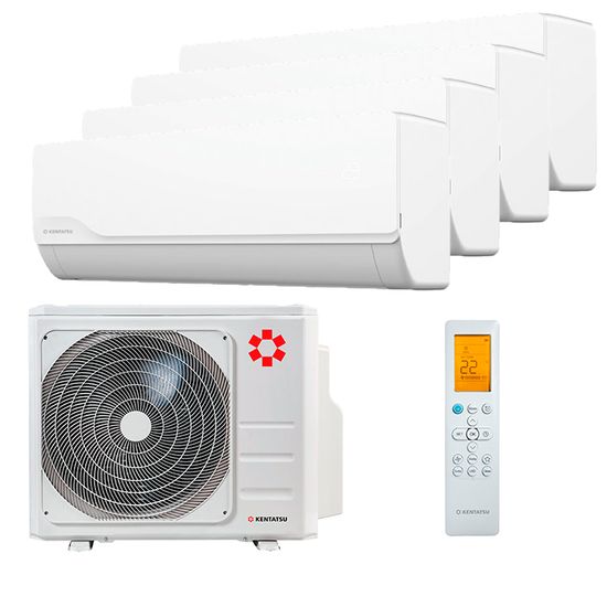 Мультисплит система на 4 комнаты Kentatsu KMGKU21HZRN1 x 4 / K4MRA80HZRN1