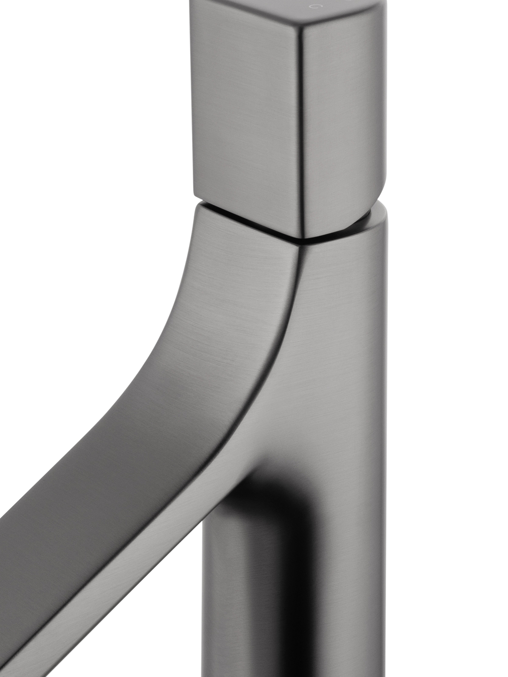 Смеситель для раковины WONZON & WOGHAND The ONE, Темный графит (WW-H010-BGG)