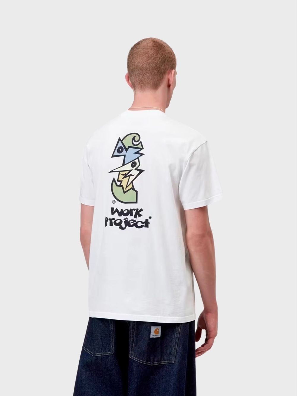 Футболка Carhartt WIP Cubist White