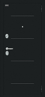 Лайн Букле черное/Slate Art 205*86 левое