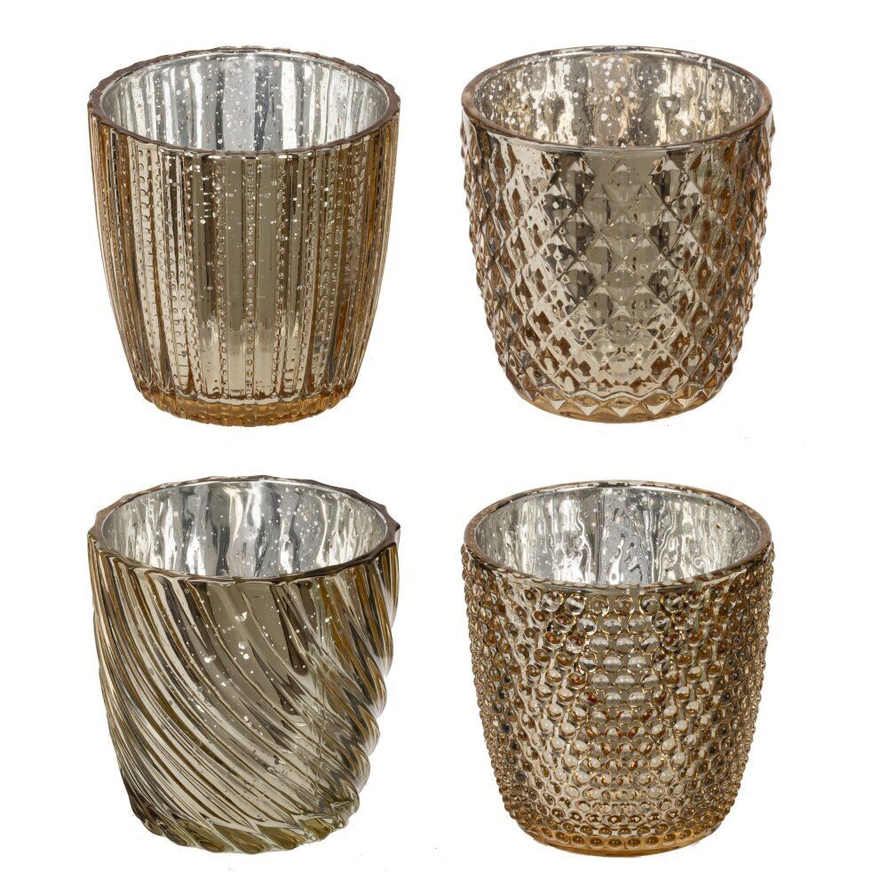 GAEM Подсвечник, L7 W7 H7,5 см, 4в.