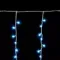Светодиодная бахрома 1*1 м., 220V., 65 небесно-голубых LED ламп, прозрачный силикон, Beauty Led (ECC65-10-2SB)