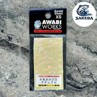 Наклейка перламутровая AWABI WORKS XS WHITE B