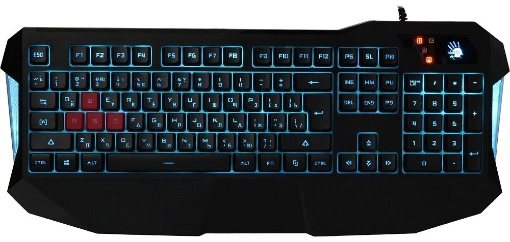 Клавиатура A4Tech Bloody B130 черный