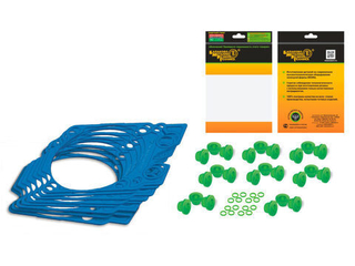 Ремкомплект ГБЦ КАМАЗ ЕВРО 740.3004 на 8цилиндр (3позиц) силикон БМРТ к-т