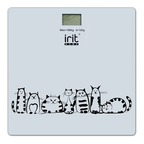 Весы напольные электронные, Irit, IR-7265, до 180 кг