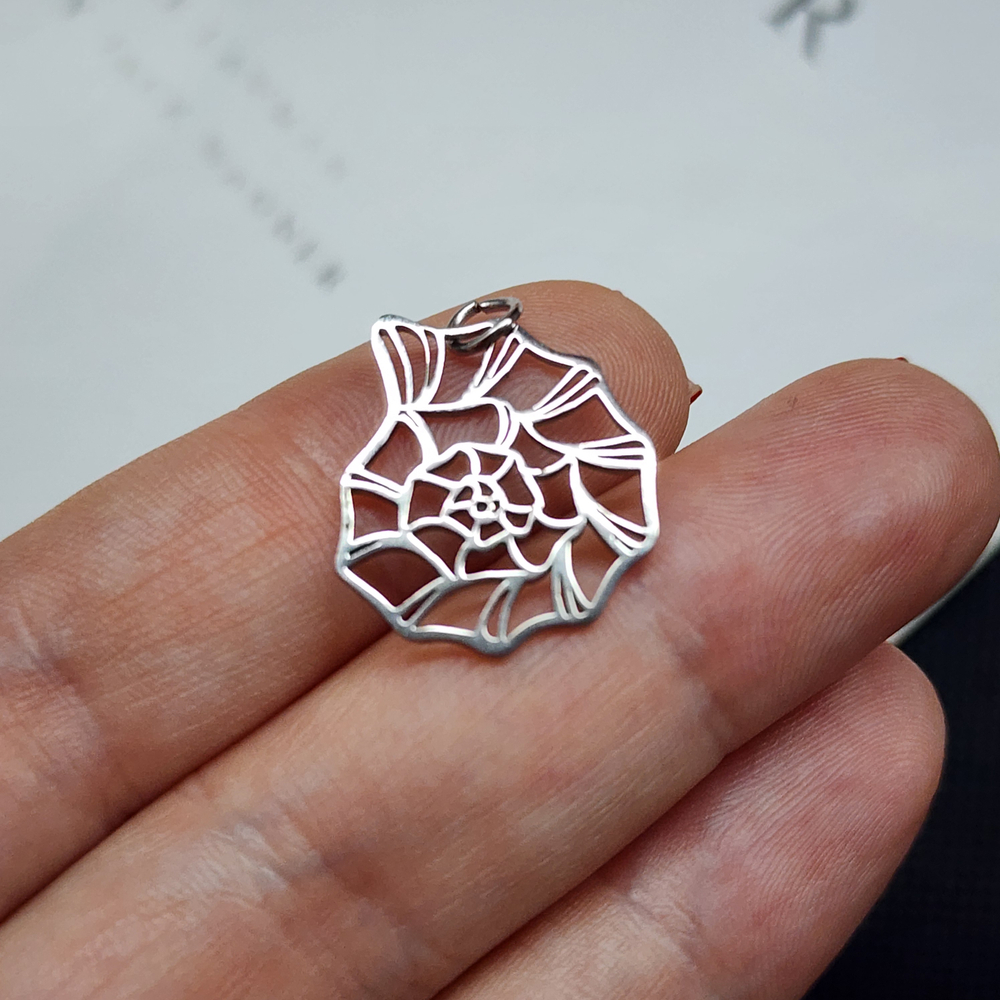 Подвеска ракушка, сталь, наутилус, 20мм, штучно