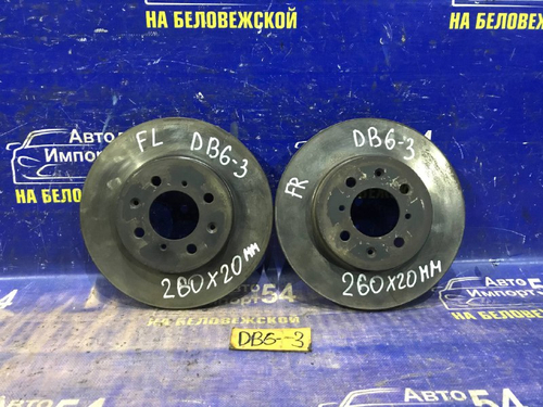 Диск тормозной передний Honda INTEGRA 2000