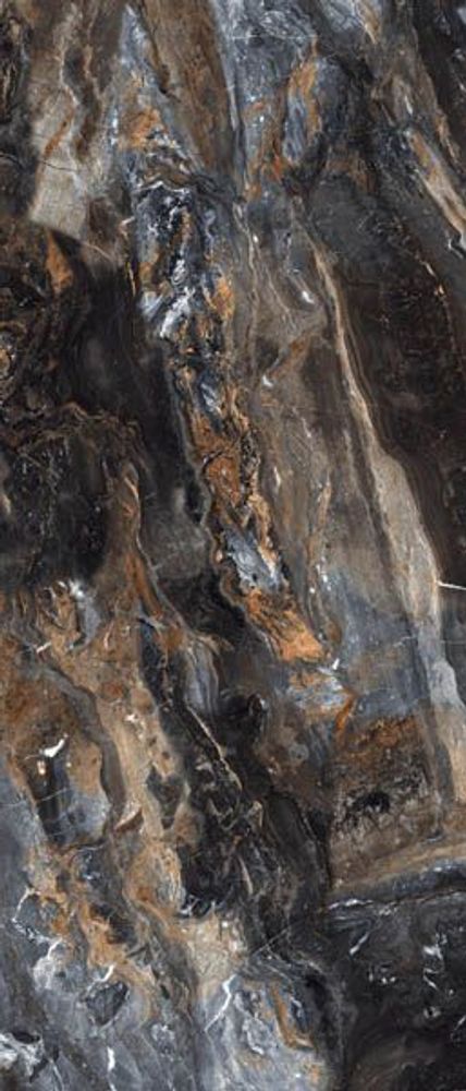 Керамогранит Titanium Lawa Nero Polished (N20378)