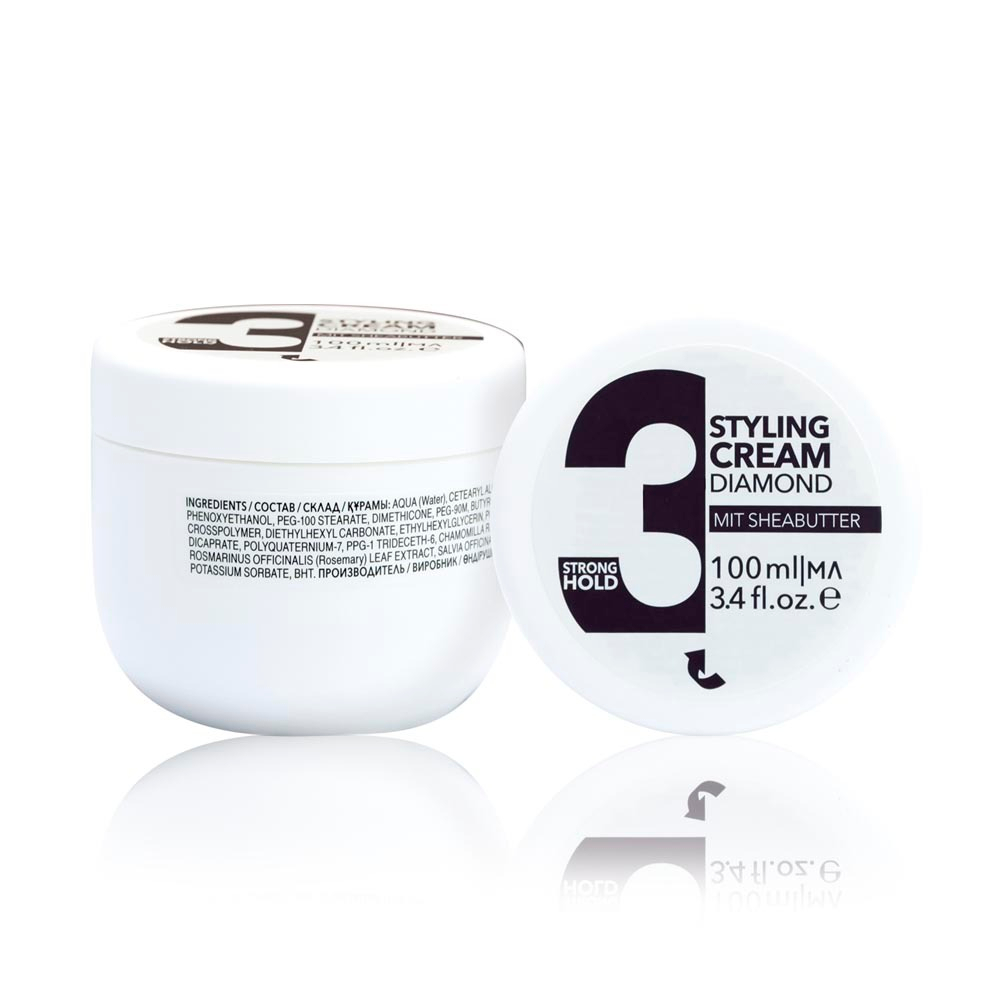 C:EHKO. Стайлинг-крем для укладки волос №3 СФ STYLING CREAM DIAMOND 100  мл.,