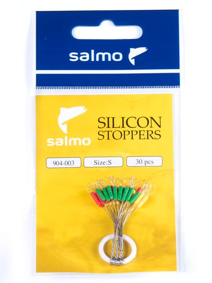 Стопоры силиконовые Salmo р.003S 30шт.