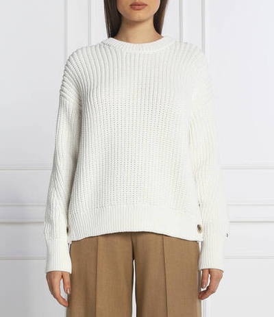 свитер Tommy Hilfiger - белый(WW0WW35883)