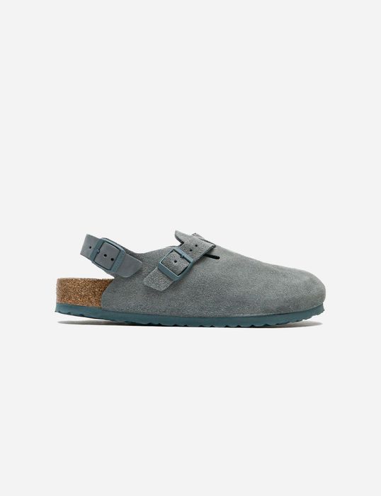Birkenstock Tokio Grey Clogs